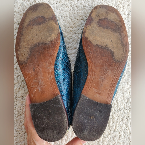Sam Edelman Lorraine Snake Print Loafers 6.5 - Picture 8 of 9